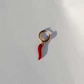 Boucle d'oreille piment